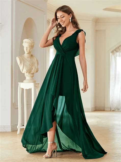 vestidos verdes.